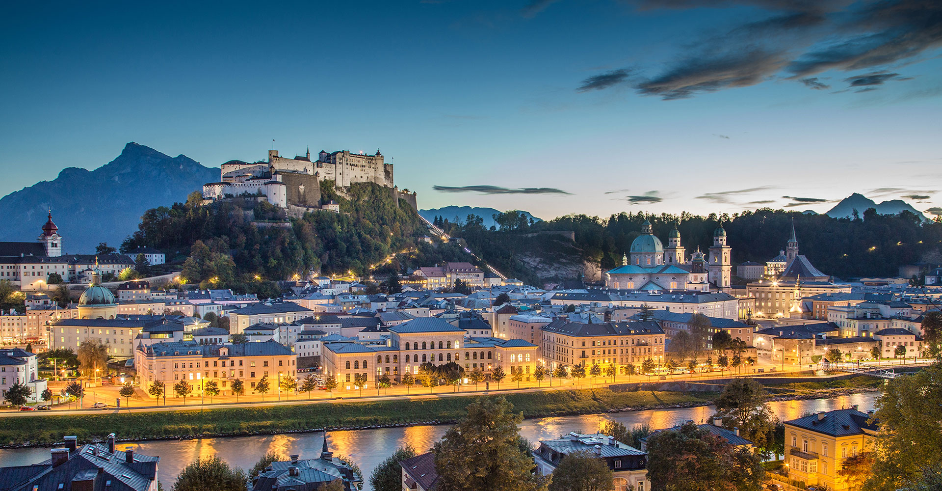 Tagesausflug in die Stadt Salzburg