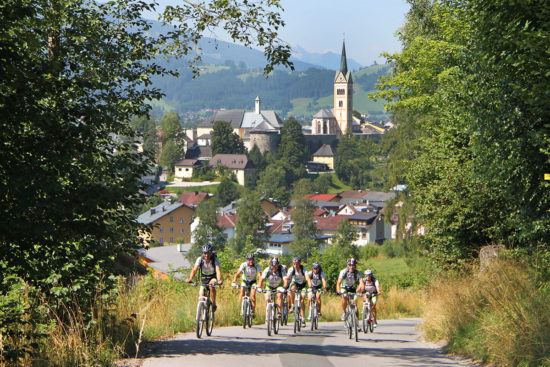 Radfahren im Sommerurlaub in Radstadt, Salzburger Land