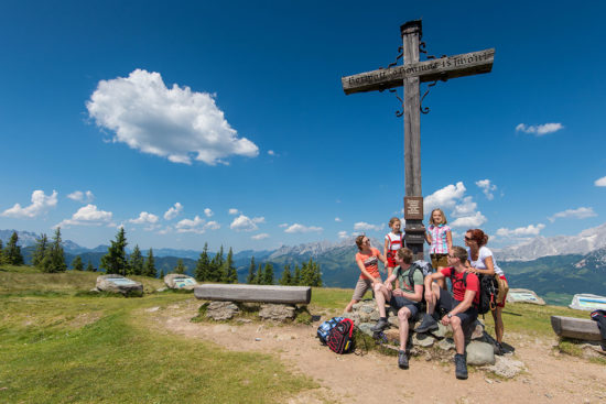 Wandern im Sommerurlaub in Radstadt, Salzburger Land