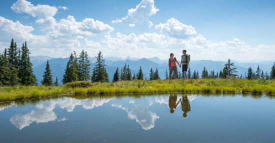 Wandern im Sommerurlaub in Radstadt, Salzburg